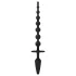 EasyToys - korek analny 2w1 - silikon - czarny