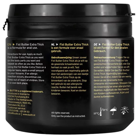 BUTTR - balsam do fistingu - nawilżający - 500ml