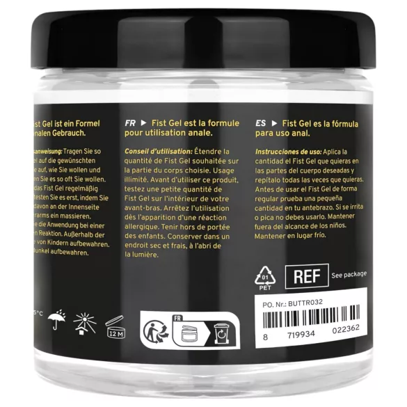 BUTTR - żel do fistingu - nieklejący - 500 ml