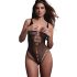 Christine - siateczkowe body - (czarne) - S-L