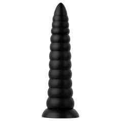   BUTTR Caterpiller - gigantyczny korek analny (czarny) - 29 cm