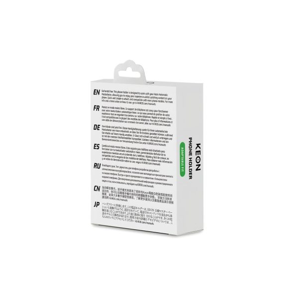 Kiiroo Keon - masturbator męski z uchwytem na telefon - czarny