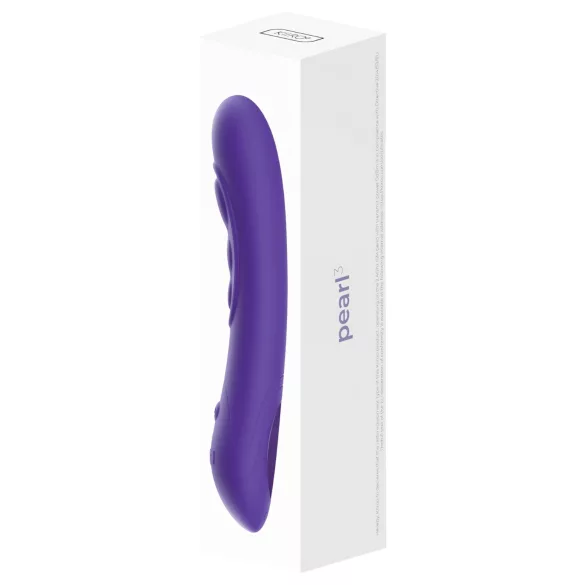Kiiroo Pearl 3 - wibrator do punktu G interaktywny - silikonowy fioletowy