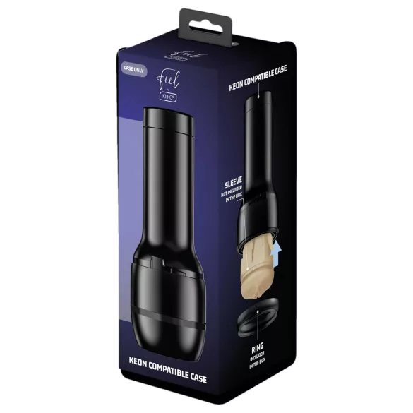 Kiiroo Keon - etui do masturbatora - bez mankietu - czarny