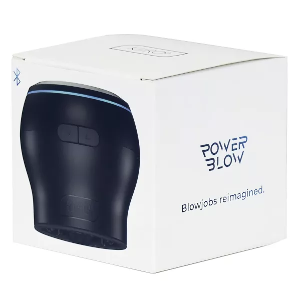 Kiiroo PowerBlow - masturbator z funkcją ssania i smart - czarny