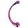 Dreamtoys – szklany masażer-dildo (metaliczny)