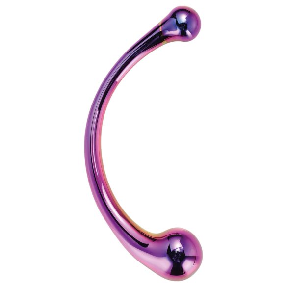 Dreamtoys – szklany masażer-dildo (metaliczny)