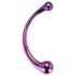 Dreamtoys – szklany masażer-dildo (metaliczny)