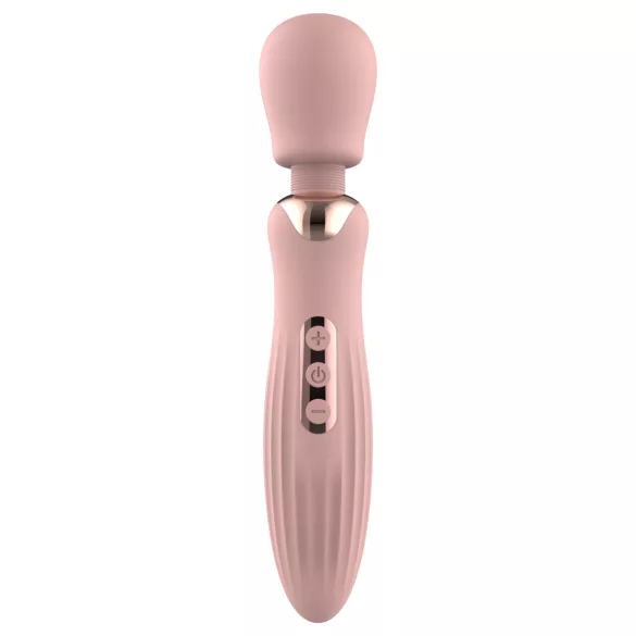 Glam - duży wibrator typu wand (różowy)