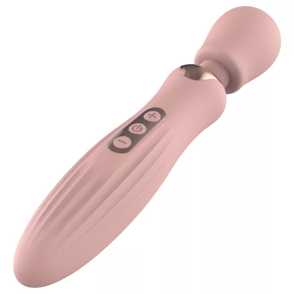 Glam - duży wibrator typu wand (różowy)