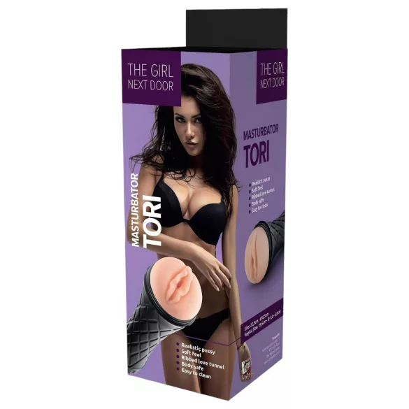 The Girl Next Door Tori - masturbator realistyczny - pochwa