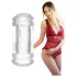 The Girl Next Door Sophia - masturbator - pochwa i usta - przezroczysty
