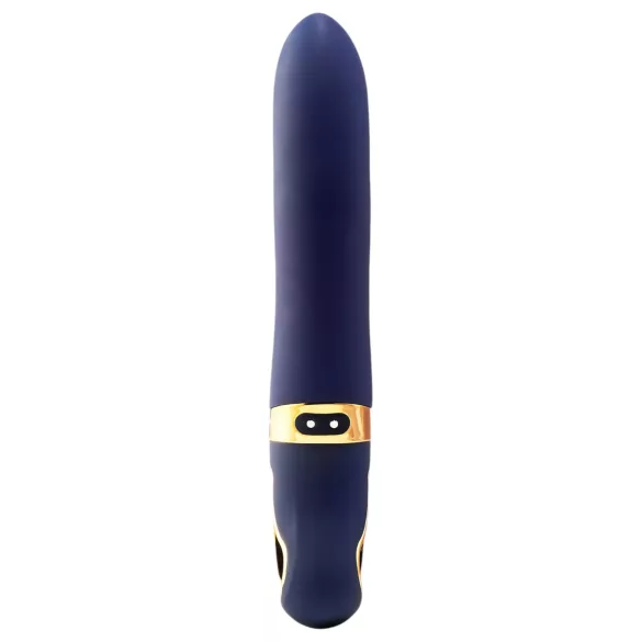 Dream Toys - wibrator ładowany i grzejący - silikon niebieski