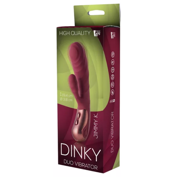 Dinky Jimmy K. Duo - wibrator z ramieniem do łechtaczki - akumulatorowy