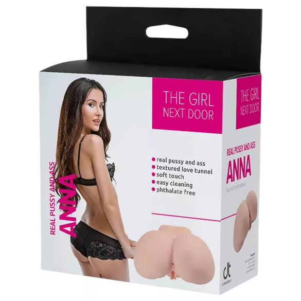 The Girl Next Door Anna - realistyczny masturbator-torso (kolor ciała)
