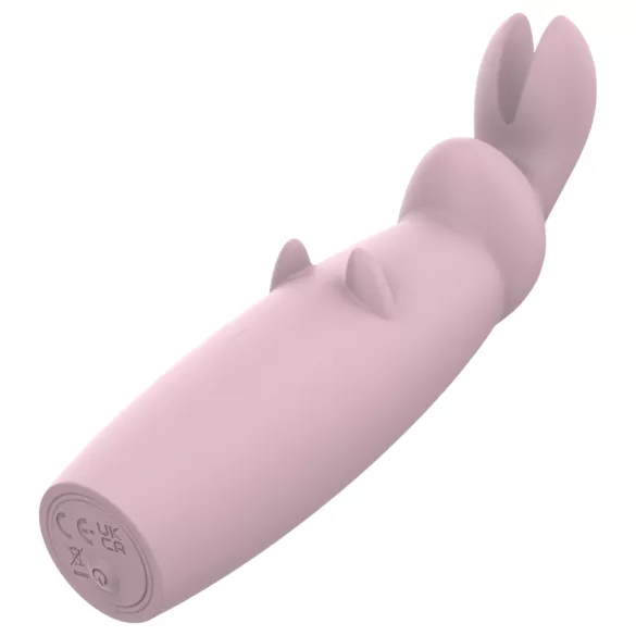 Nude Hazel - wibrator króliczek łechtaczkowy akumulatorowy - fioletowy
