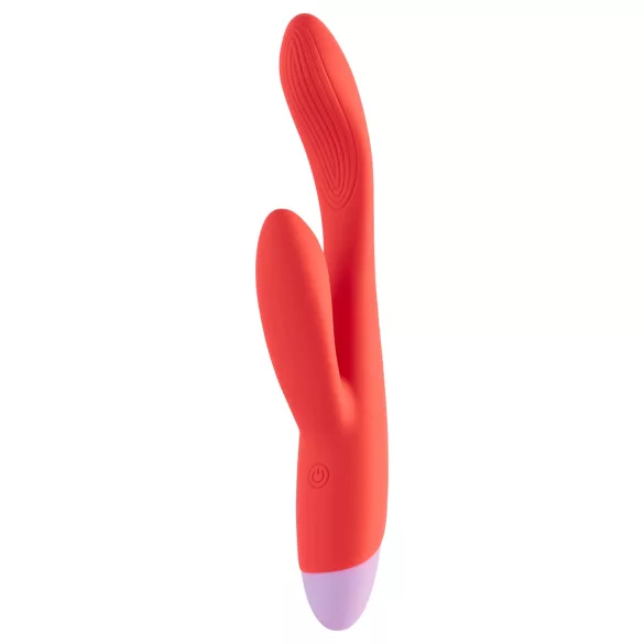 Dreamtoys Love Signal - wibrator do punktu G i łechtaczki - czerwony