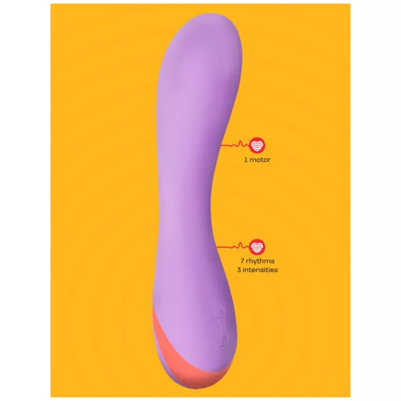 Dreamtoys Love Signal - wibrator punktu G (fioletowy)