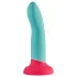 Dreamtoys Love Signal - dwukolorowy silikonowy mały dildo (niebieski)