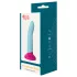 Dreamtoys Love Signal - dwukolorowy silikonowy mały dildo (niebieski)
