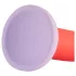 Dreamtoys Love Signal - dwukolorowe silikonowe dildo średnie (czerwone)