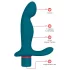 Dreamtoys Love Signal - wibrujący masażer prostaty (turkusowy)