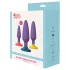 Dreamtoys Love Signal - zestaw korków analnych (fioletowy)