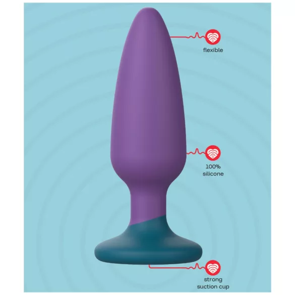 Dreamtoys Love Signal - zestaw korków analnych (fioletowy)