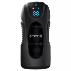   Titanz Ultimate Heat & Thrusting - automatyczny masturbator (czarny)