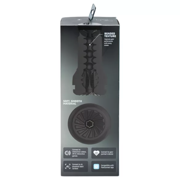 Kiiroo PowerBlow + Feel Pocket masturbator kieszonkowy (czarny)