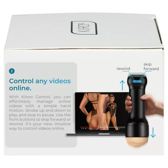 Kiiroo Control - adapter wibrujący (czarny)