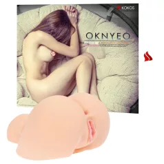   Kokos Oknyeo - realistyczny masturbator w formie torsu (kolor cielisty)