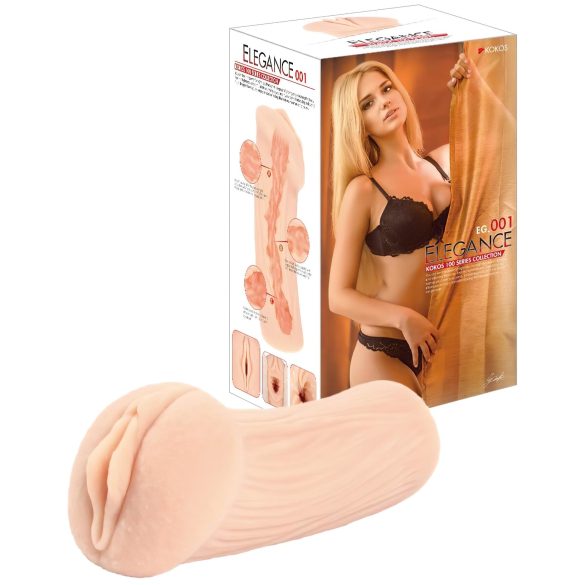 Kokos Elegance 01 - realistyczna masturbator w kształcie cipki