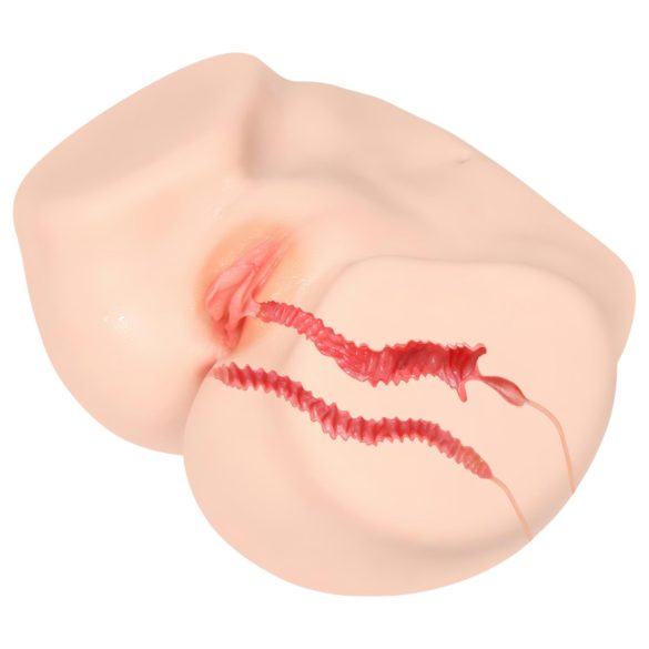 Kokos Vanilla 004 - realistyczny masturbator tors - skóra naturalna