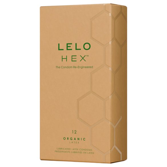 LELO Hex Organic - prezerwatywy wzmacniające (12 szt.)