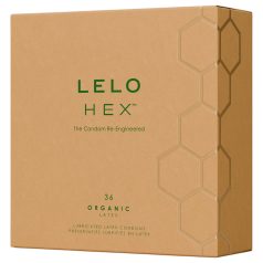   LELO Hex Organic - prezerwatywy zwiększające potencję - 36 sztuk