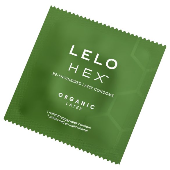LELO Hex Organic - prezerwatywy zwiększające potencję - 36 sztuk