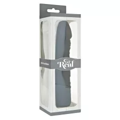   Classic Get Real - wibrator realistyczny - silikonowy - czarny