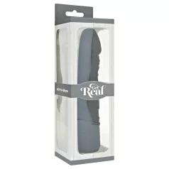   Classic Get Real - wibrator realistyczny - silikonowy - czarny