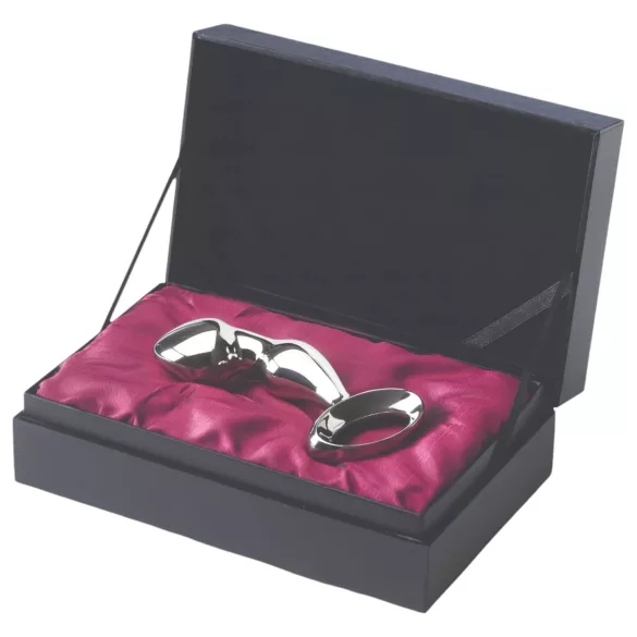 Njoy Pfun Plug - korek do prostaty - metalowy - srebrny
