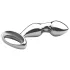 Njoy Pfun Plug - korek do prostaty - metalowy - srebrny