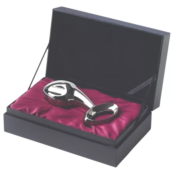 Njoy Pure Plug 2.0 - korek analny metalowy - srebrny