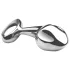 Njoy Pure Plug 2.0 - korek analny metalowy - srebrny