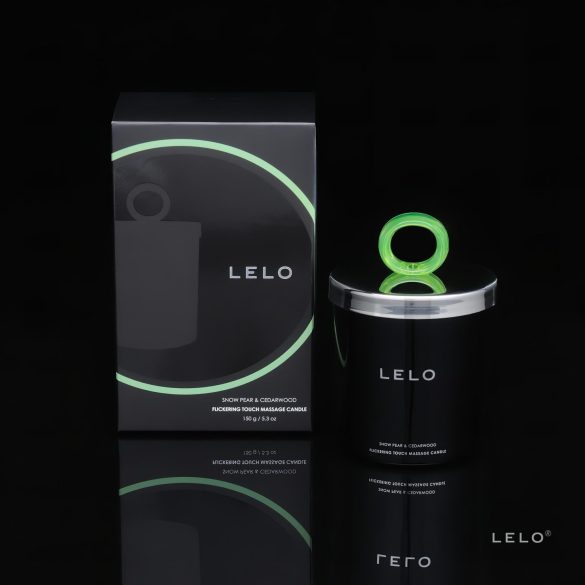 LELO - świeca do masażu - gruszka i cedr - 150g