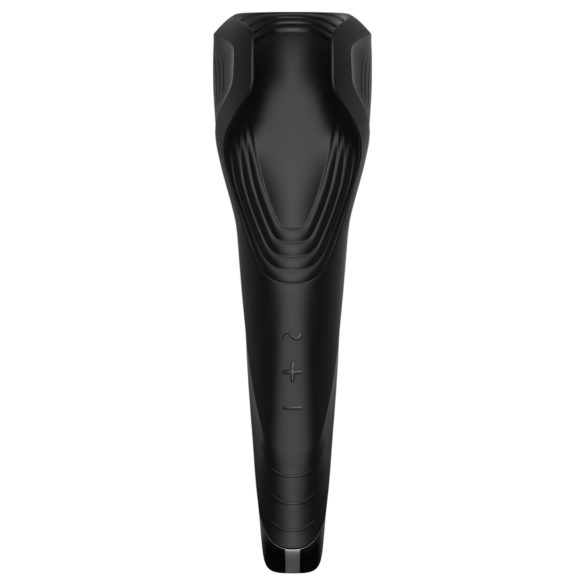 Satisfyer Men Wand - wibrator na żołądź akumulatorowy wodoodporny czarny