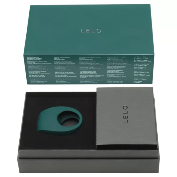 LELO Tor 2 - pierścień wibrujący na penisa - akumulatorowy - zielony