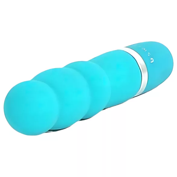 B SWISH Bcute Pearl - wibrator wodoodporny z perełkami - turkusowy