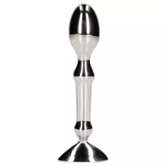 Aneros Tempo - stalowe analne dildo (srebrne)