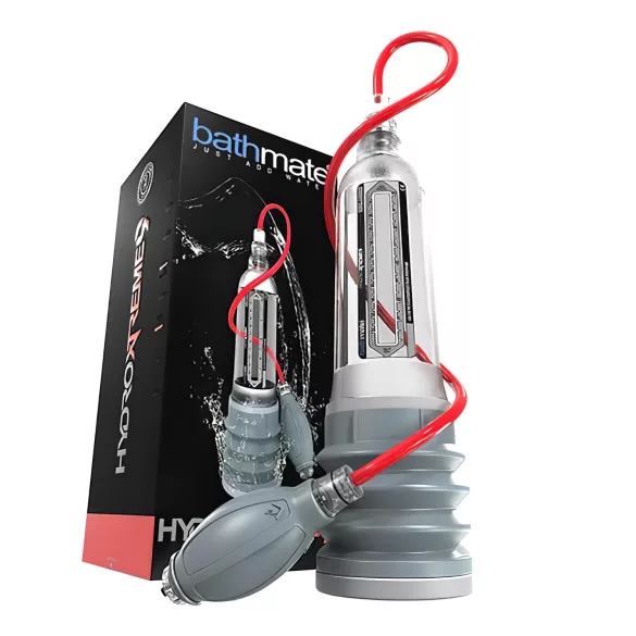 Bathmate HydroXtreme 9 - zestaw hydropompy (przezroczysty)