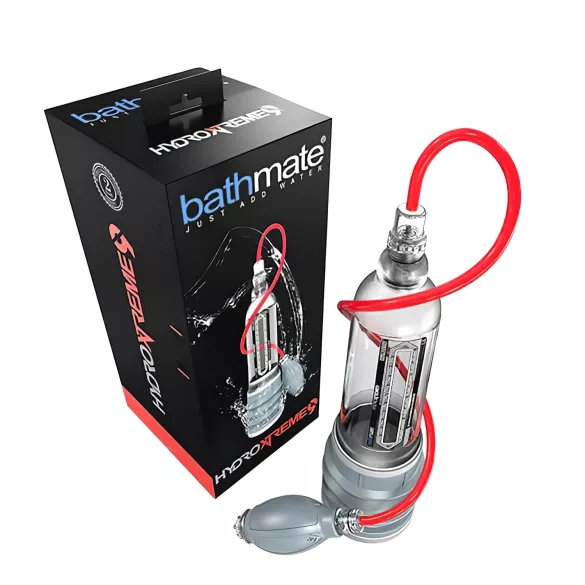 Bathmate HydroXtreme 9 - zestaw hydropompy (przezroczysty)